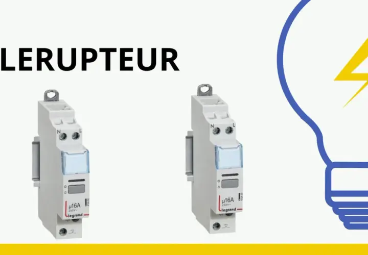 Deux télérupteurs Legrand, essentiels pour comprendre a quoi sert un telerupteur, symbolisent le contrôle de l'éclairage.