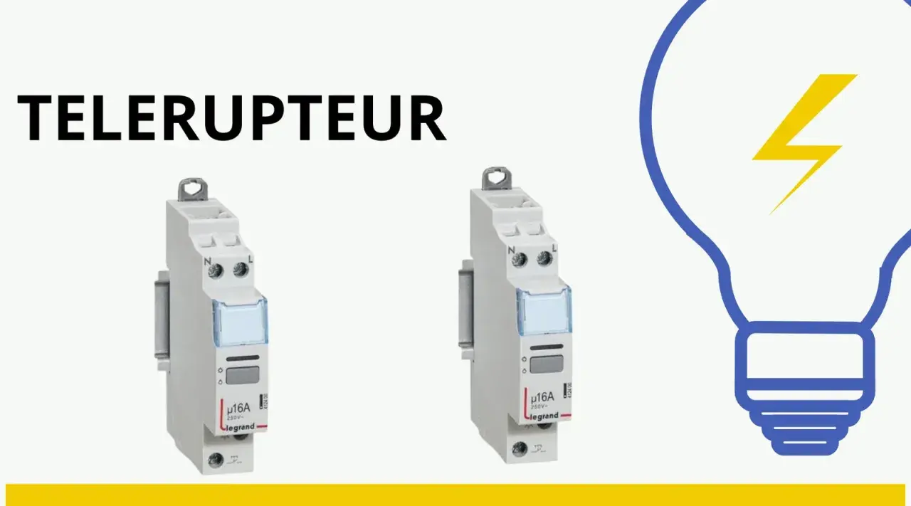Deux télérupteurs Legrand, essentiels pour comprendre a quoi sert un telerupteur, symbolisent le contrôle de l'éclairage.